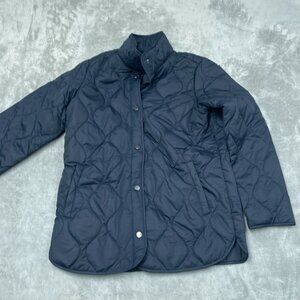 32 Degrees Heat Navy Quilted Jacket S Lightweight Polyester NWT 6628